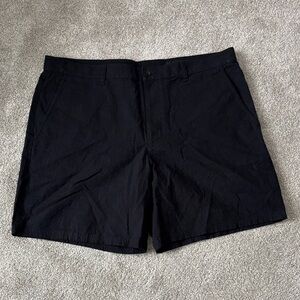 rag & bone Men's Black Flat Front Shorts